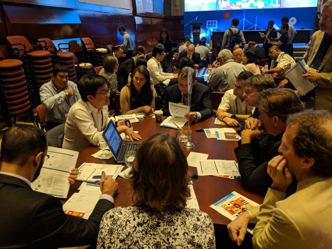 คุณสมบูรณ์ร่วมงาน Asia Clean Energy Forum 2018 จัดโดย ADB ที่สำนักงานใหญ่ เมืองมะนิลา ประเทศฟิลิปปินส์