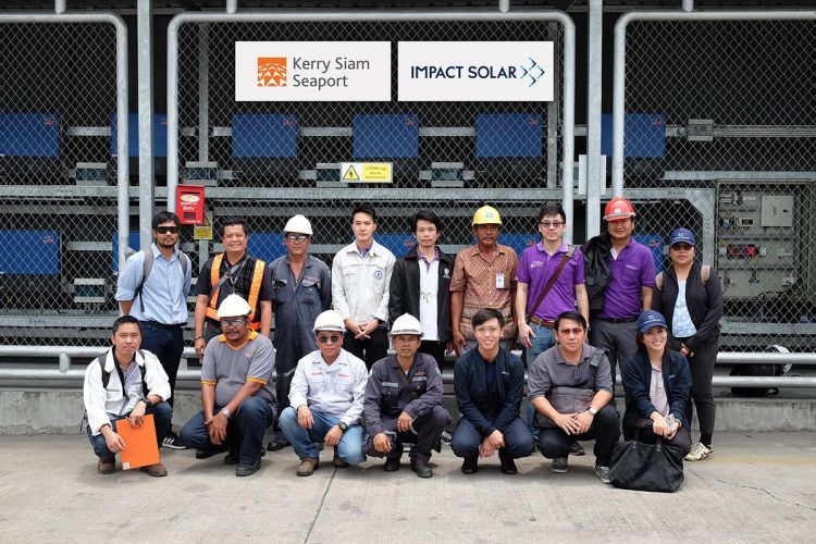 Impact Solar พร้อมจำหน่ายไฟให้ Kerry Siam Seaport